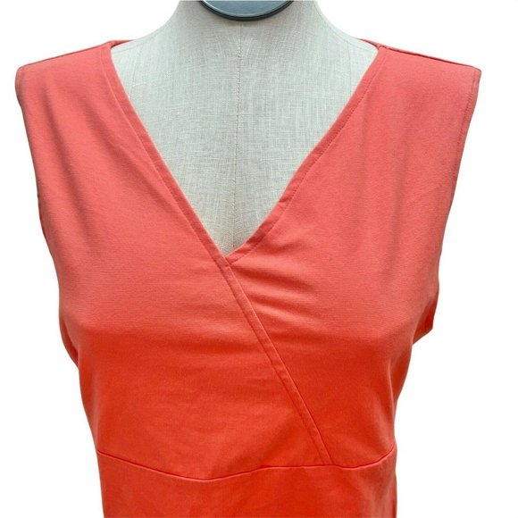 MHD Woman 3X Peach V Neck Sleeveless Top NWT - Picture 2 of 7